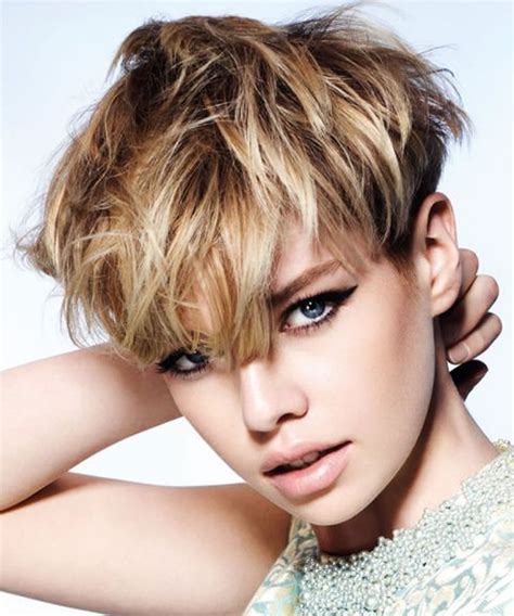 Best short haircuts for women - Source. Women older than 50 years can try this trendy hairstyle. It will surely suit your personality. Source. Pixie hairstyle is also a best option for the older women. It is a cute and decent hairstyle that suits almost all the women regardless of their age, complexion and facial cut. Source.